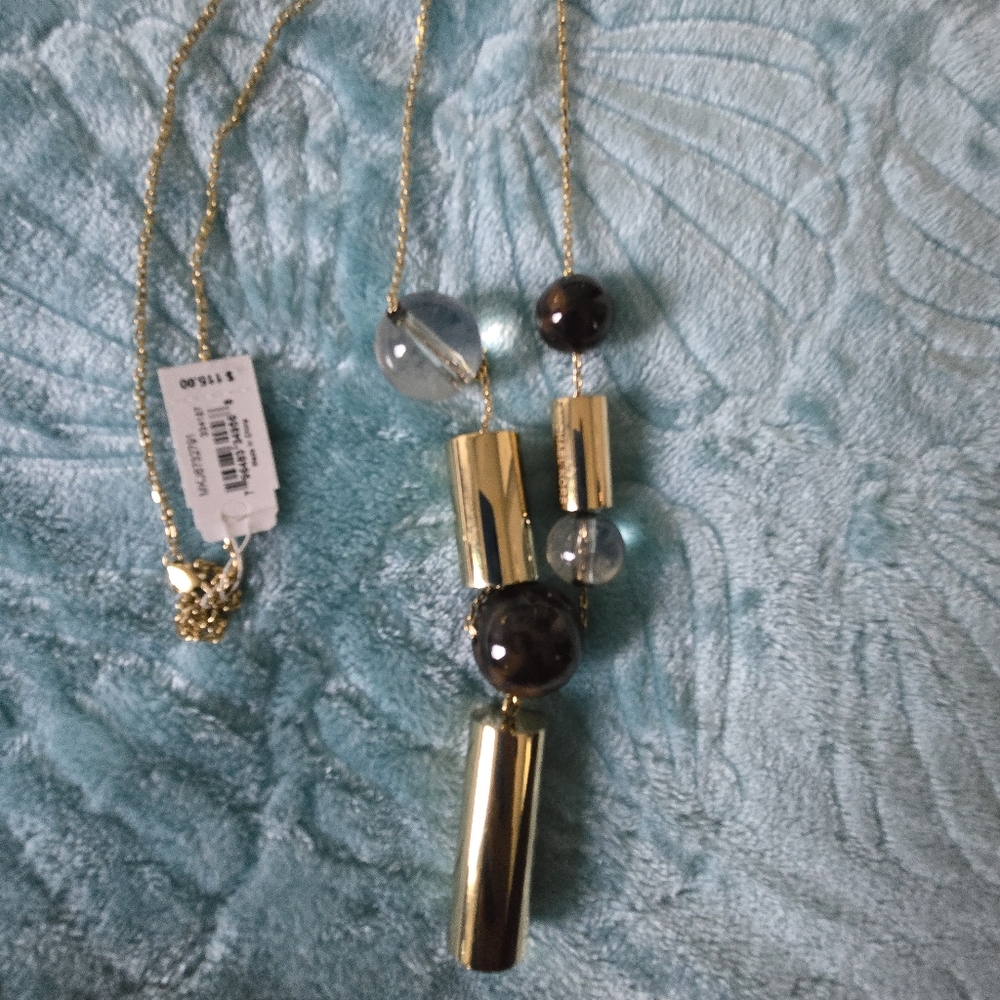 Michael Kors Gold and Black Earrings - Picture 3 of 7